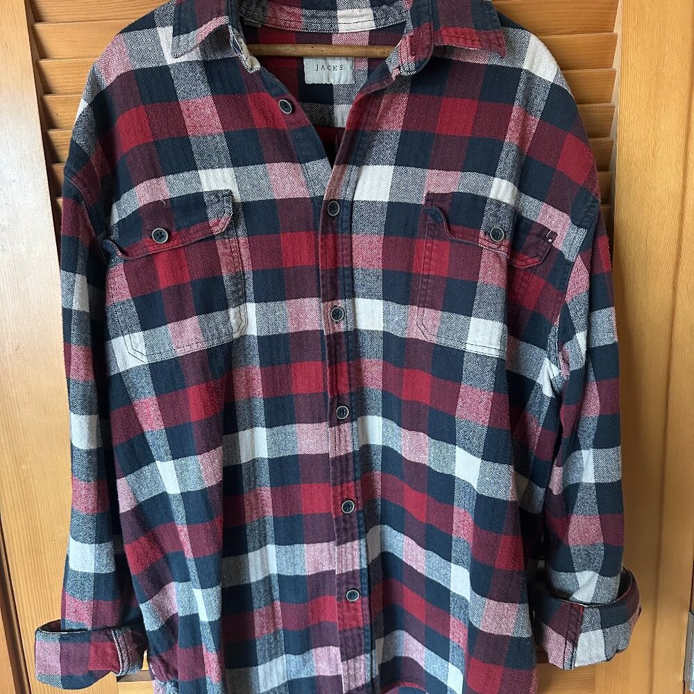 Jachs Heritage Men's Long Sleeve Flannel Size XL